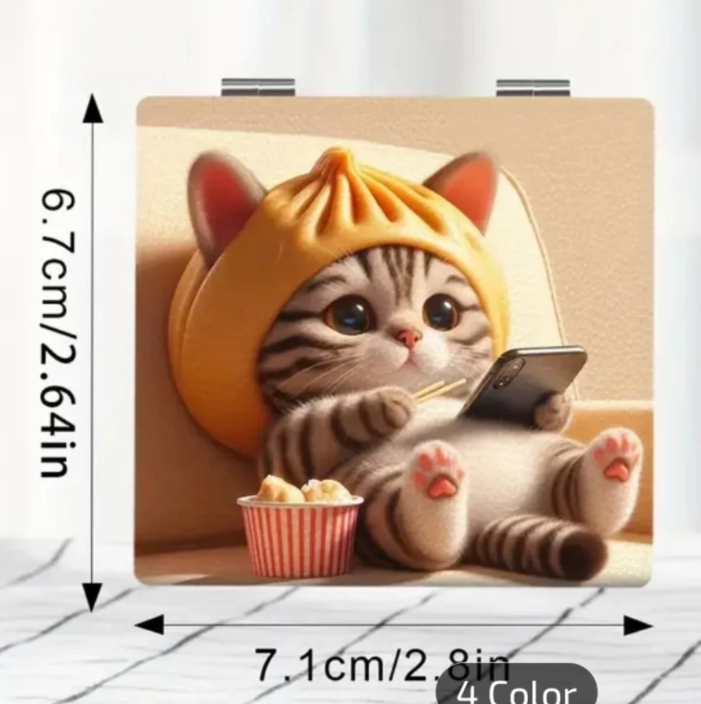Sweet Kitty Compact Mirror - Picture 4 of 4